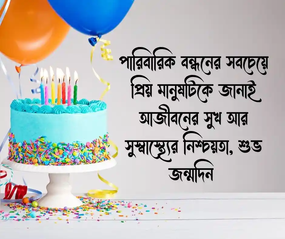 জন্মদিনের শুভেচ্ছা ক্যাপশন Happy Birthday Caption