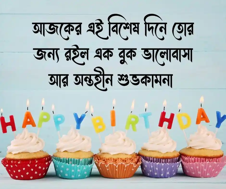 শুভ জন্মদিন বন্ধু (বন্ধুর জন্মদিনের শুভেচ্ছা) Happy Birthday Wishes for Friend